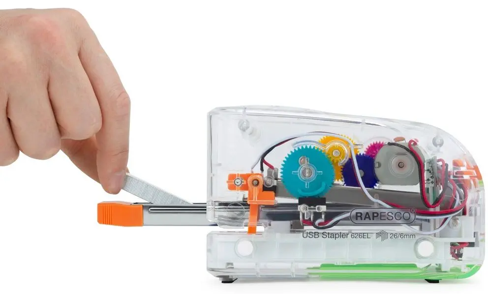 Степлер Rapesco 626EL (Transparent)