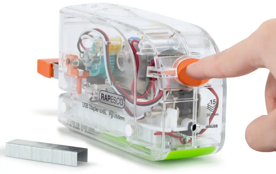 Степлер Rapesco 626EL (Transparent)