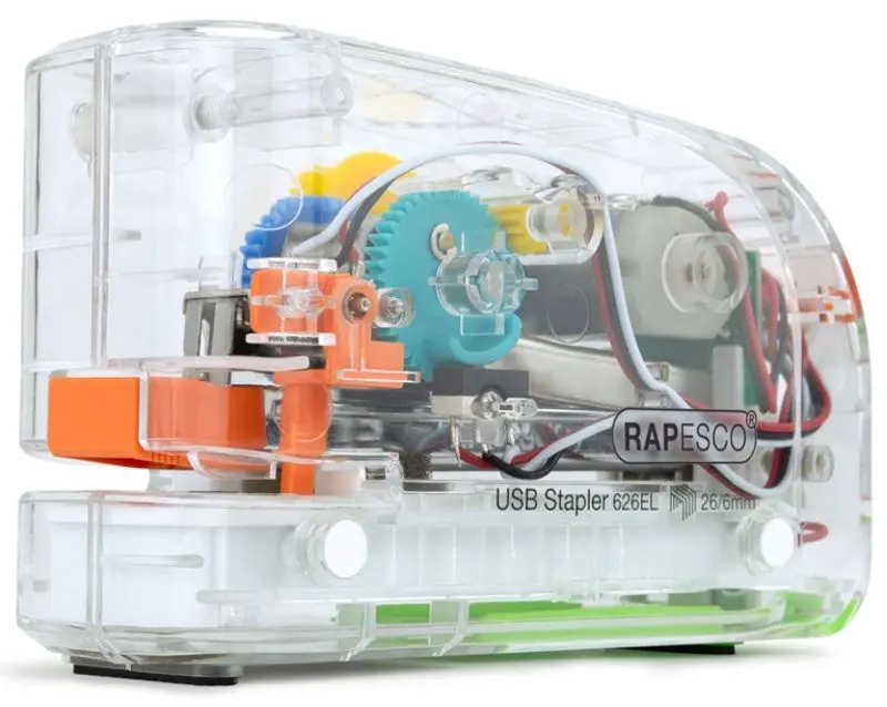 Степлер Rapesco 626EL (Transparent)
