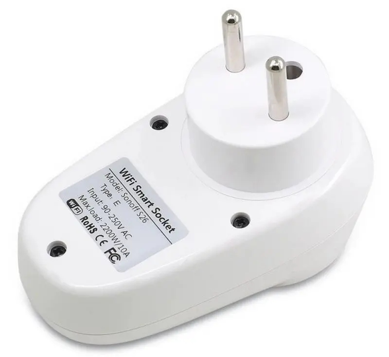 Умная розетка Sonoff S26 R2 16A (White)
