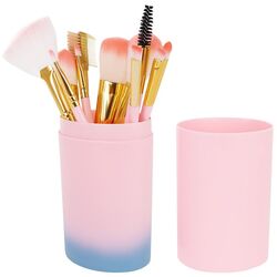 Набор кисточек для макияжа Soulima 8696 (Light Pink)