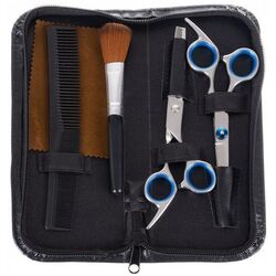 Set foarfece de coafura Soulima 18084 (Silver/Black) Thumb