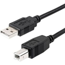 Кабель для принтера Spacer SPC-USB-AMBM-6 1.8m (Black)