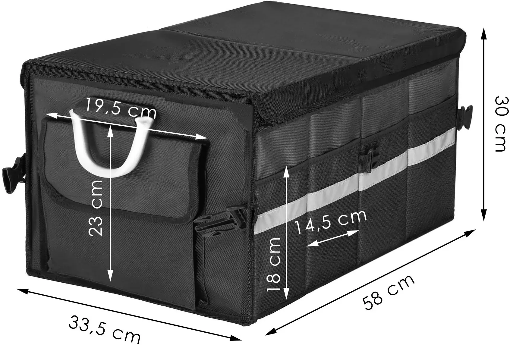 Organizator auto Springos CA0950 (Black) - 7