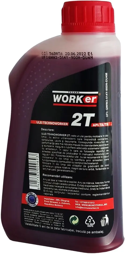 Ulei TechnoWorker 2T 0.6L VOR57592