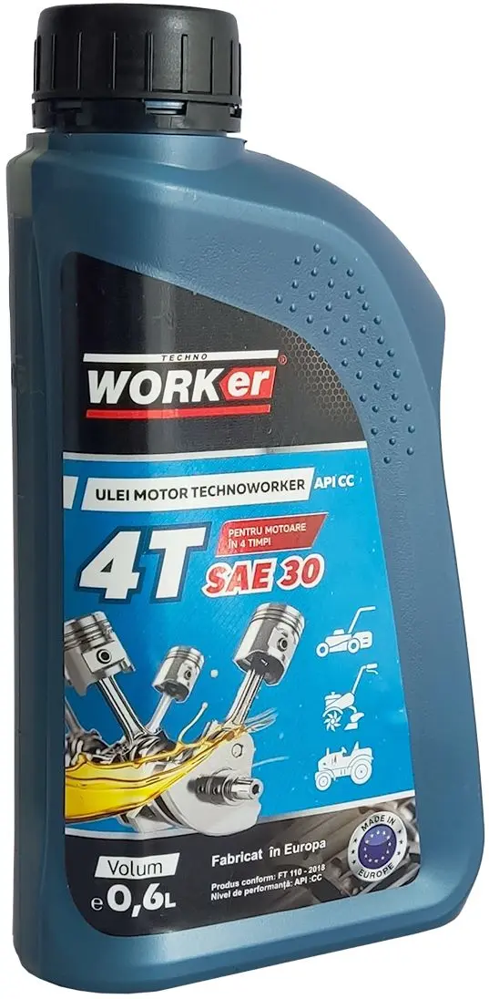 Ulei TechnoWorker 4T 0.6L SAE 30 VOR57594