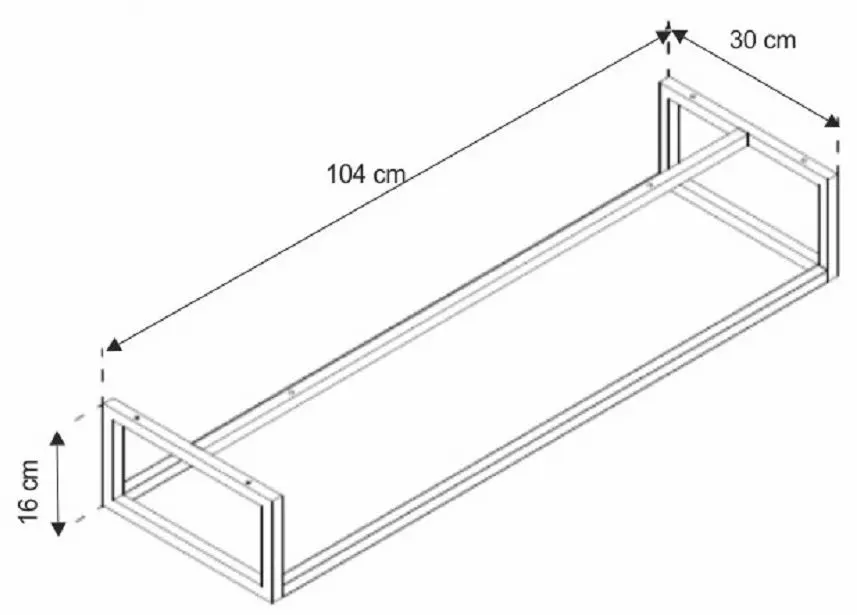Металлическая основа Tempo Kondela Spring EST120 (Black)
