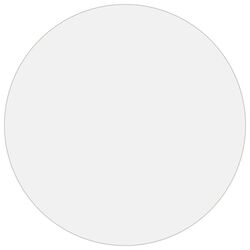 Protectie PVC pentru masa VidaXL 288247 80cm (Transparent)