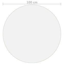 Protectie PVC pentru masa VidaXL 288251 100cm (Transparent) Thumb