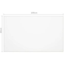Защитная пленка ПВХ на стол  VidaXL 288257 100x60cm (Transparent) Thumb
