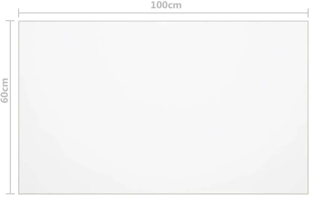 Защитная пленка ПВХ на стол  VidaXL 288257 100x60cm (Transparent)