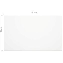 Защитная пленка ПВХ на стол VidaXL 288267 160x90cm (Transparent) Thumb