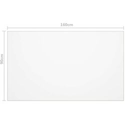 Protectie PVC pentru masa VidaXL 288268 160x90cm (Matte) Thumb