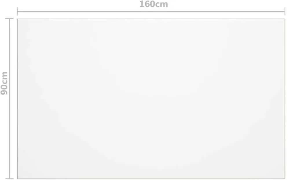 Protectie PVC pentru masa VidaXL 288268 160x90cm (Matte)