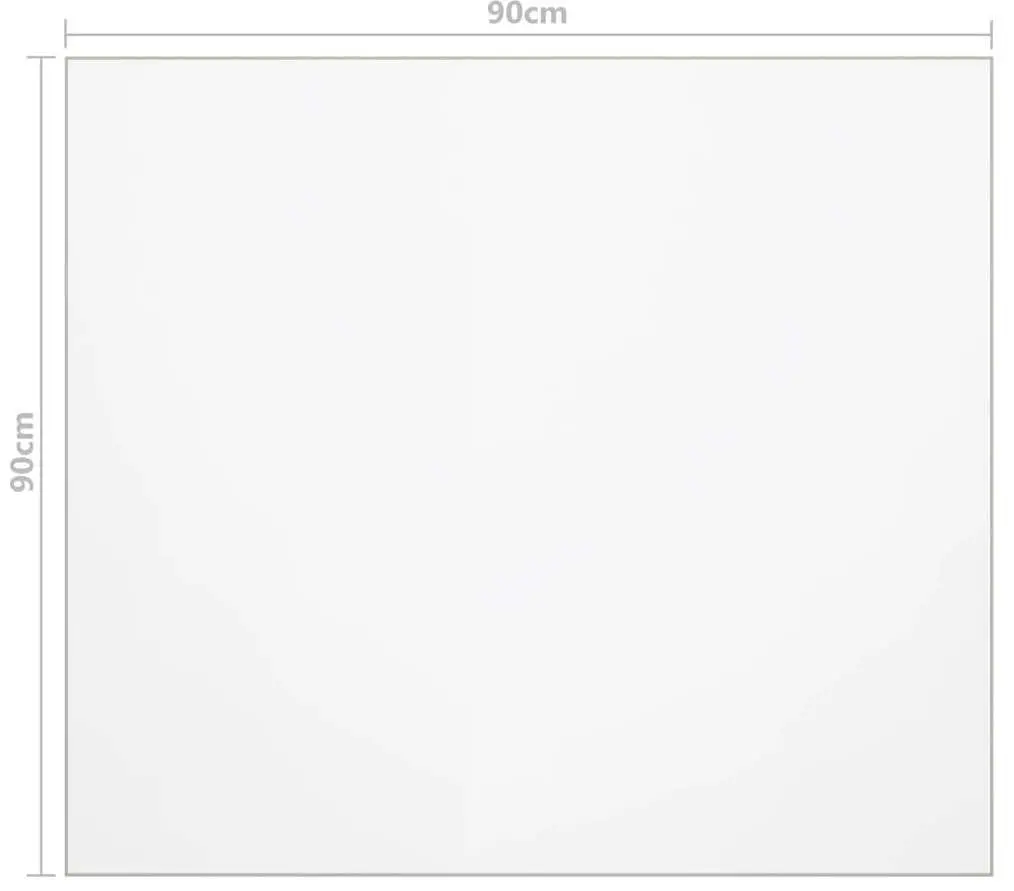 Защитная пленка ПВХ на стол VidaXL 288277 90x90cm (Transparent)