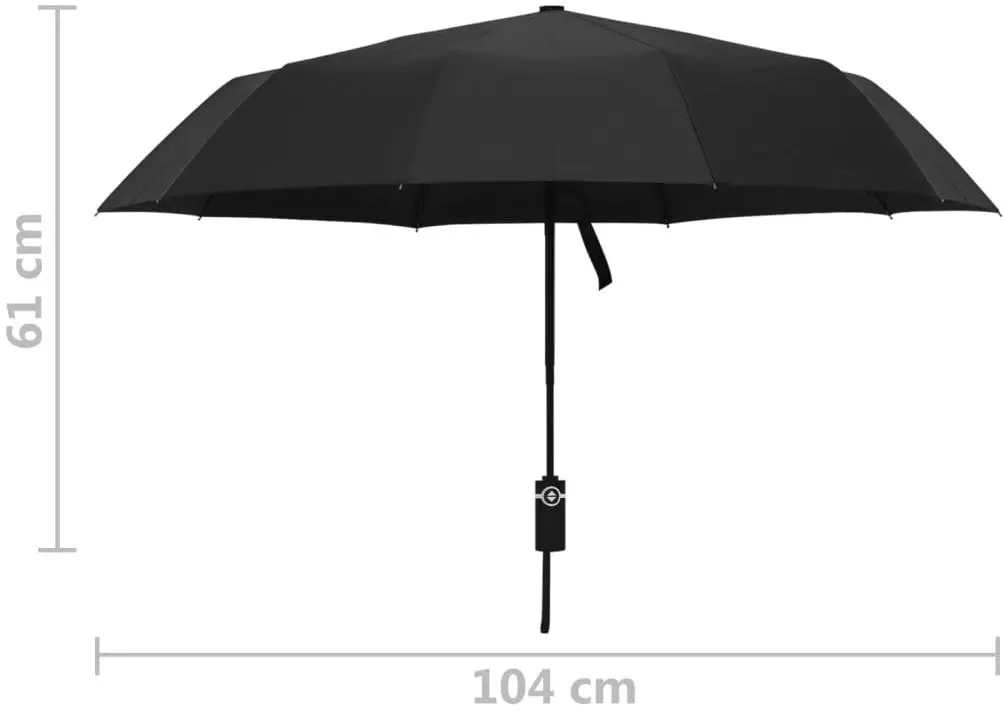 Umbrela VidaXL 149145 (Black)
