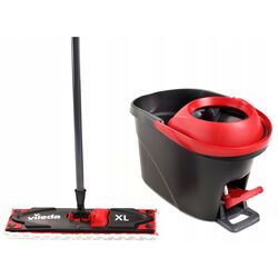Набор швабра + ведро Vileda Ultramat Turbo XL (Black/Red)