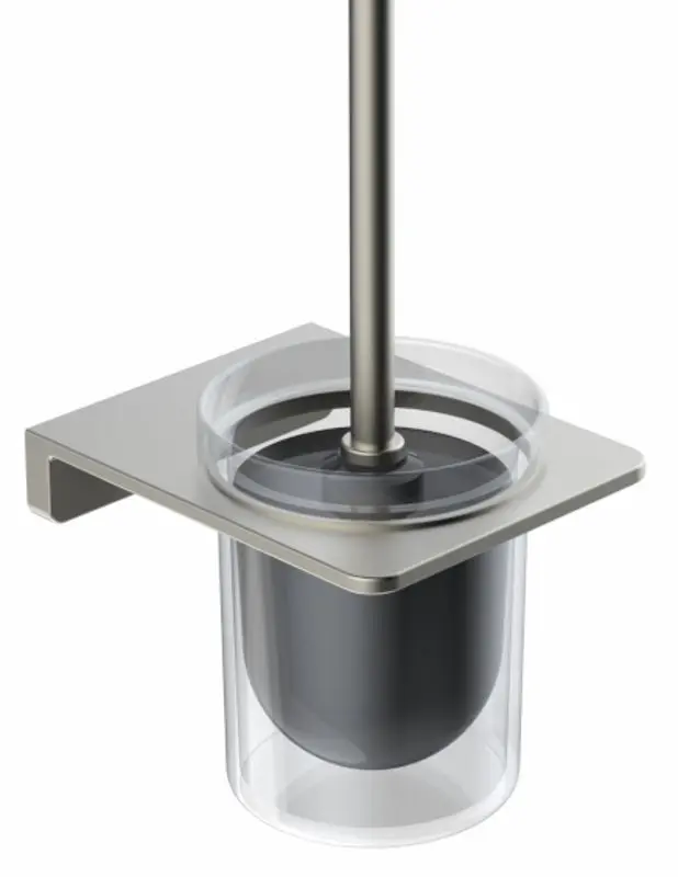 Perie de toaleta Volle Solo 2510.250102 (Nickel)