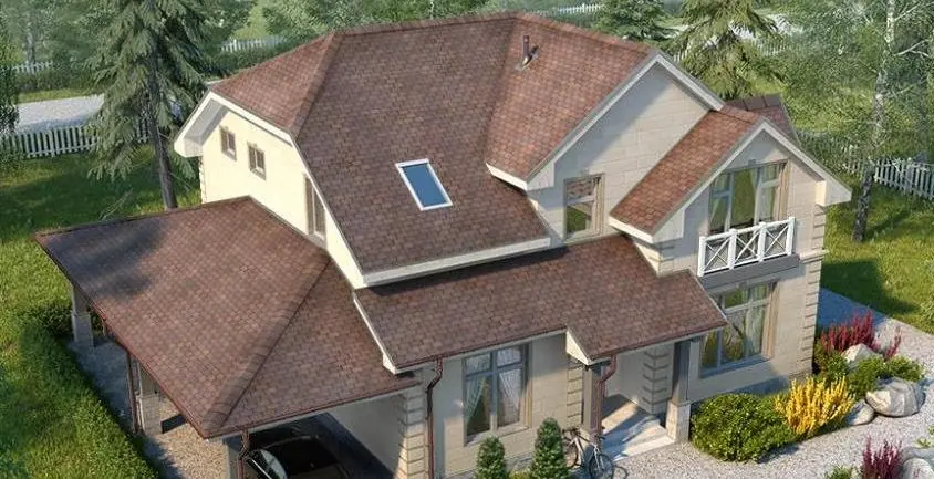 Tigla bituminoasa flexibila Технониколь Shinglas Classic Modern (Plateau) - 3