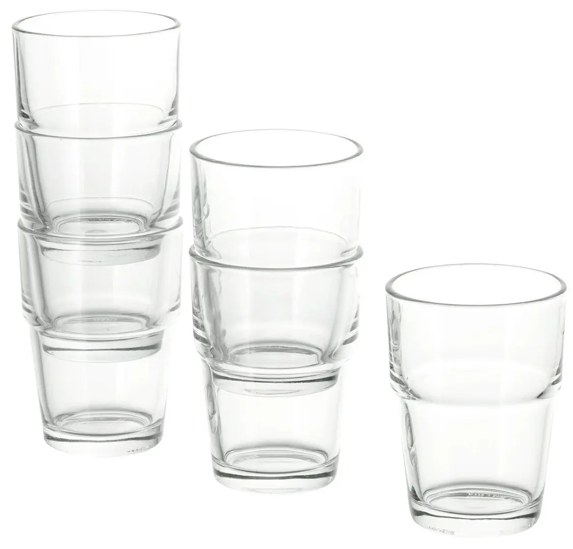 Set pahare Ikea Reko (Transparent)