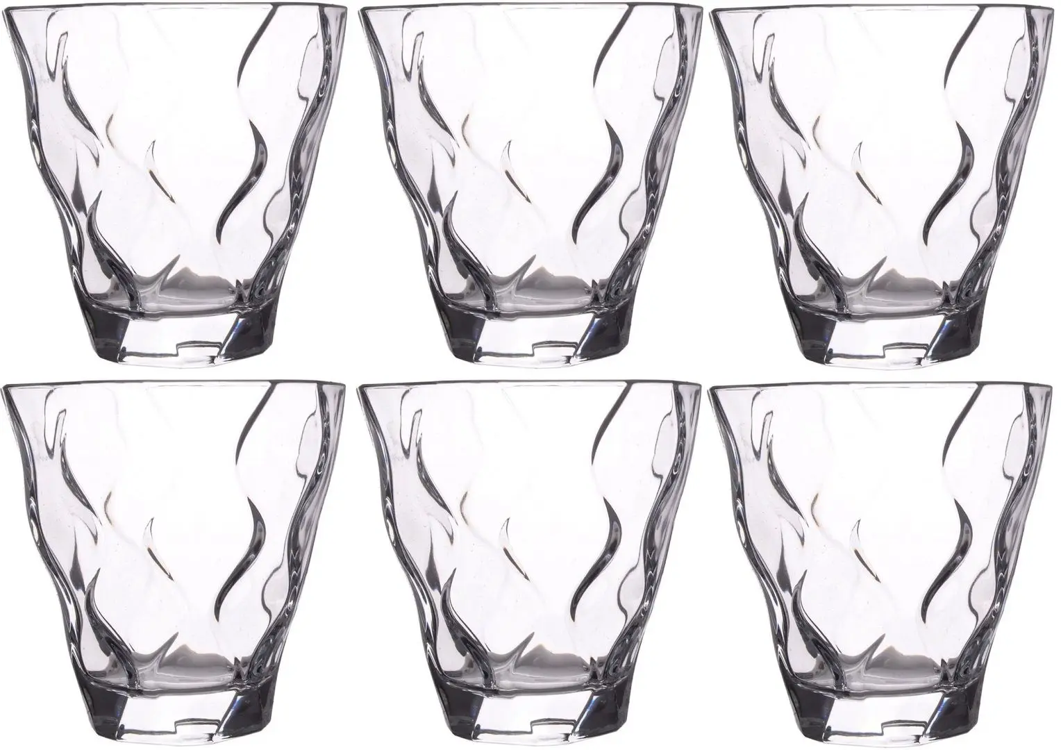 Set pahare pentru RCR Riflessi 29637 220ml (Transparent)