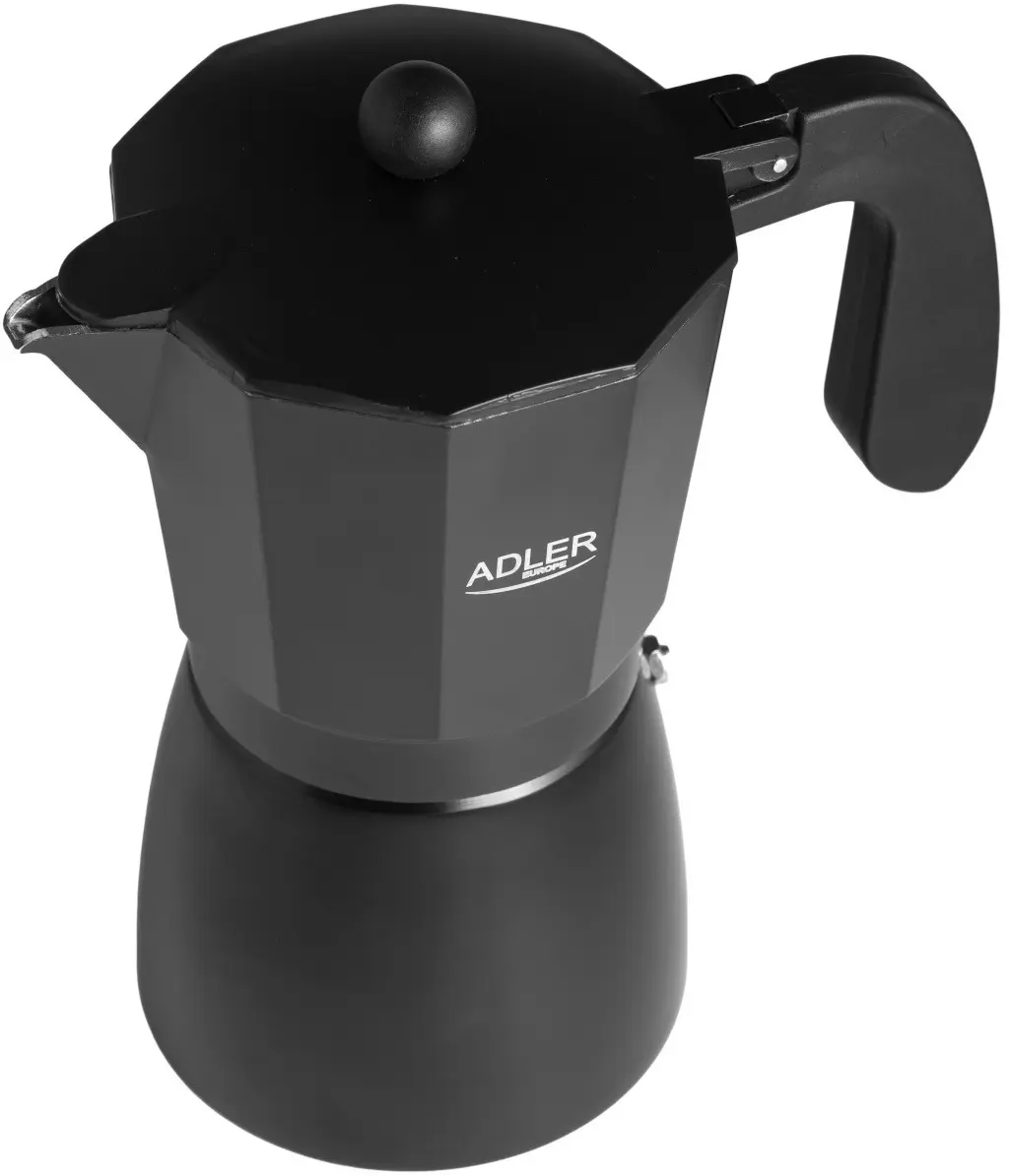 Гейзерная кофеварка Adler AD 4420 (Black) - 3