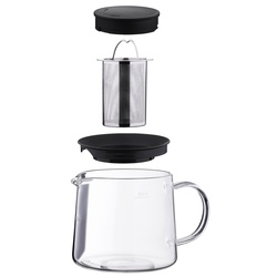 Заварочный чайник Ardesto Black Mars AR0710FP (Transparent) Thumb