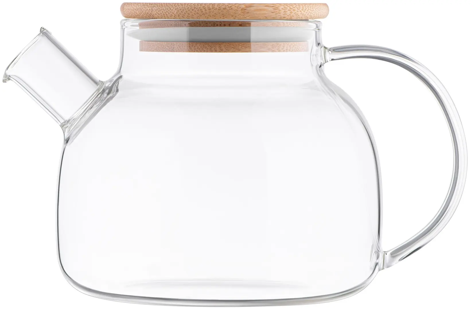 Заварочный чайник Ardesto Midori AR3010GB (Transparent/Bamboo)