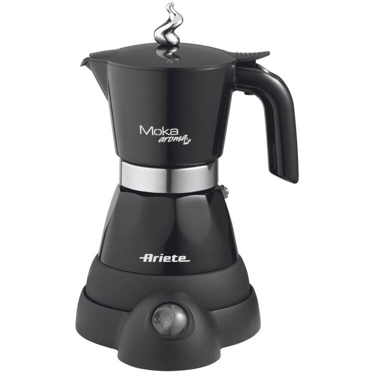 Гейзерная кофеварка Ariete Moka Aroma 1358 (Black)