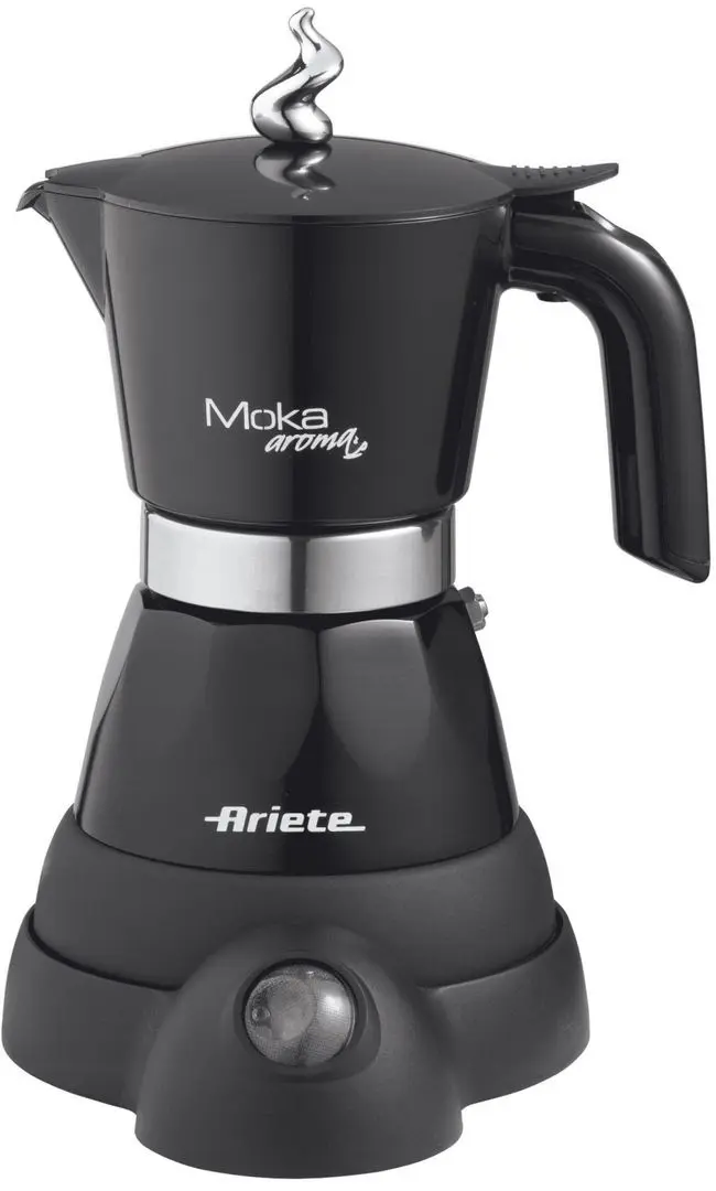 Гейзерная кофеварка Ariete Moka Aroma 1358 (Black)