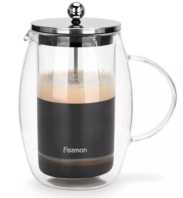 Френч-пресс Fissman 9127 0.6l (Transparent) - 2