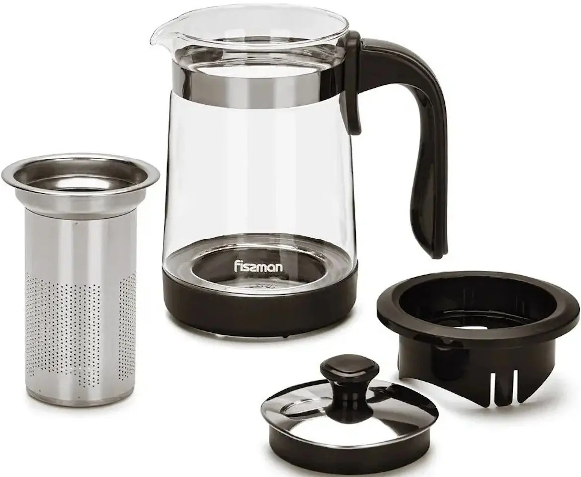 Заварочный чайник Fissman 6461 (Black) - 3