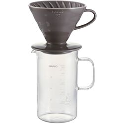 Ibric de cafea Hario BVD-3012-GR (Transparent/Grey)