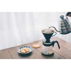 Кофейник Hario V60 VCSD-02CBR-16 (Transparent/Brown) Thumb