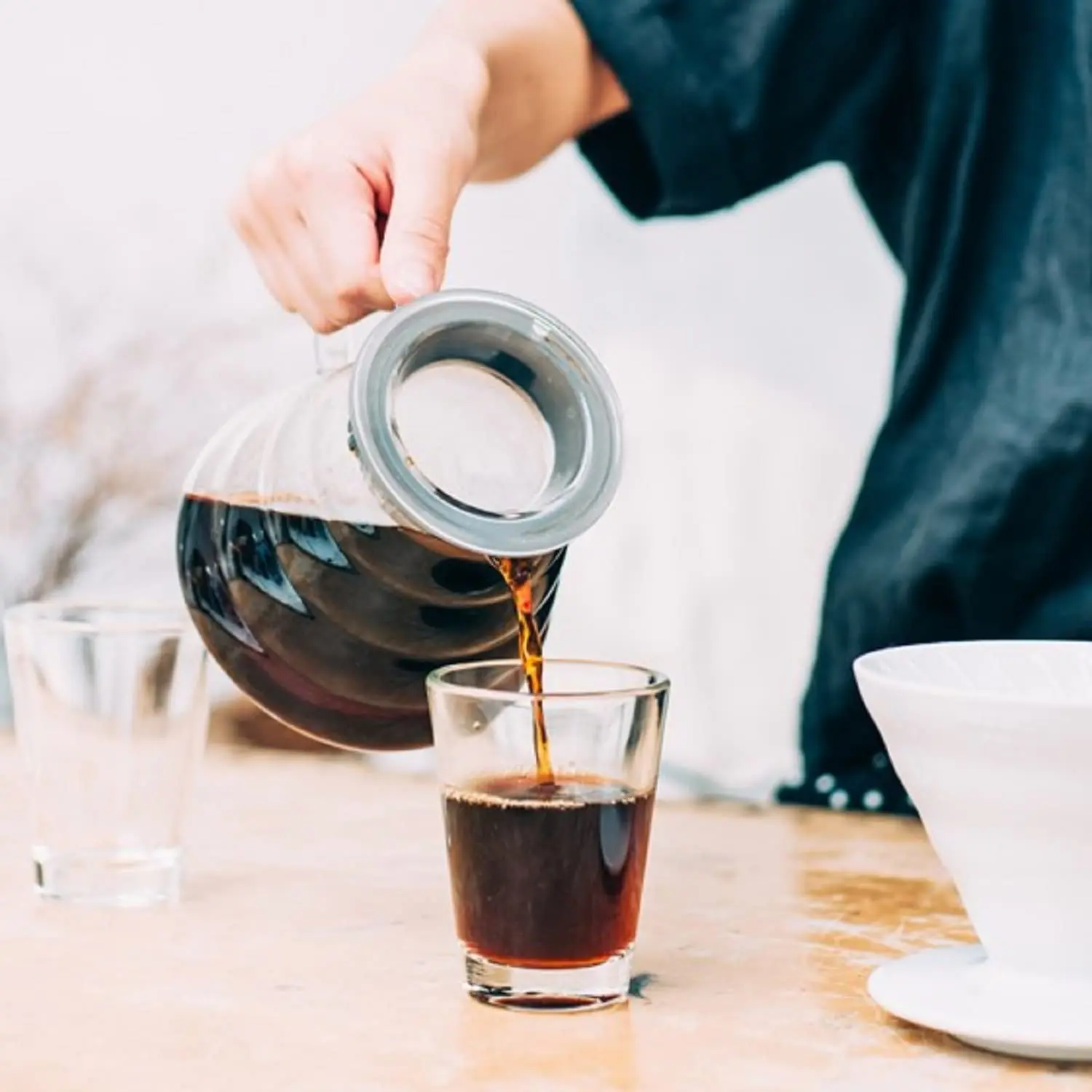 Кофейник Hario V60 XGSR-60-TB (Transparent)