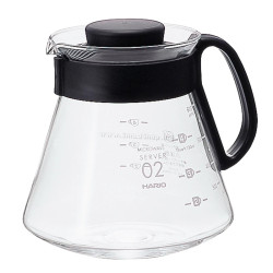 Кофейник Hario V60 XVD-60B-EX (Transparent/Black)