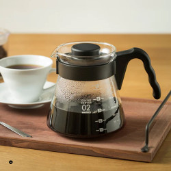 Кофейник Hario V60 XVD-60B-EX (Transparent/Black) Thumb