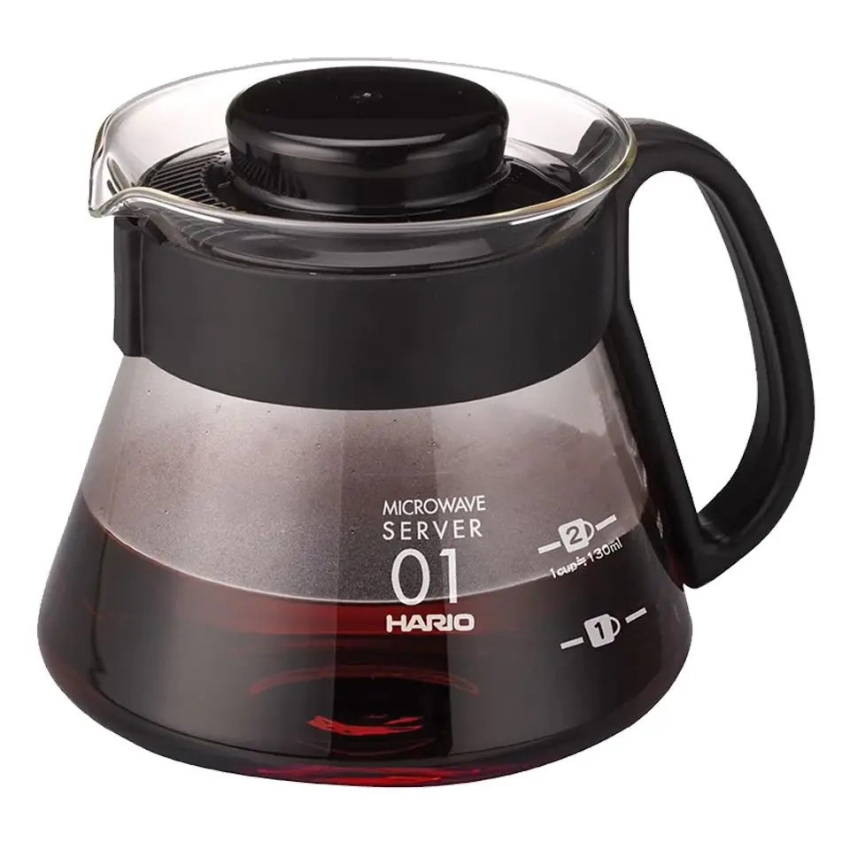 Кофейник V60 Hario XVD-36B (Black/Transparent) - 2