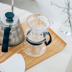 Кофейник V60 Hario XVD-36B (Black/Transparent) Thumb