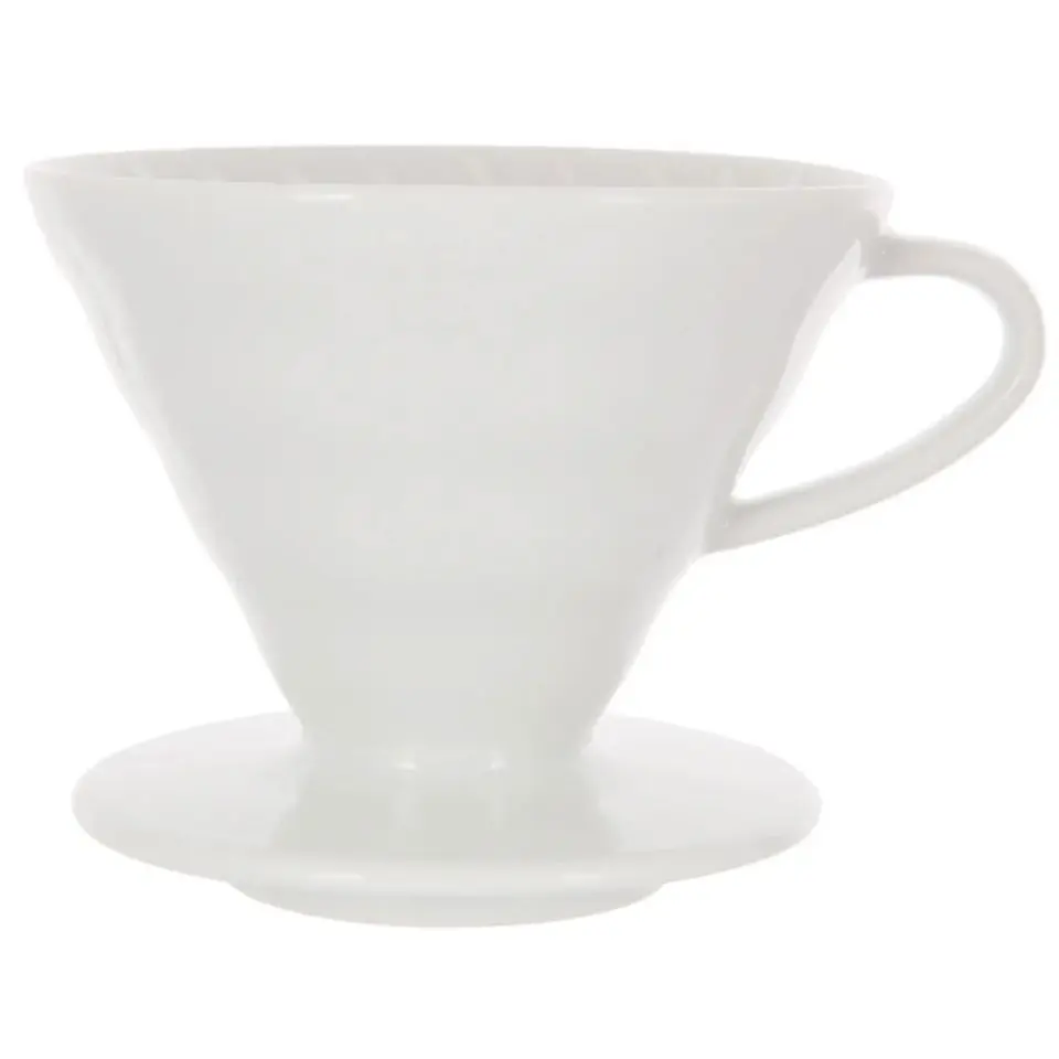 Set de cafea Hario V60 XVDD-3012W (White/Transparent)