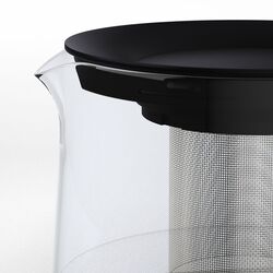 Infuzor Ikea Riklig sticla 0.6L (Negru) Thumb