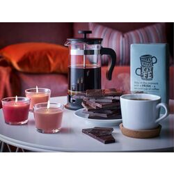 Infuzor ceai Ikea Upphetta sticla 1L (Negru/Transparent) Thumb