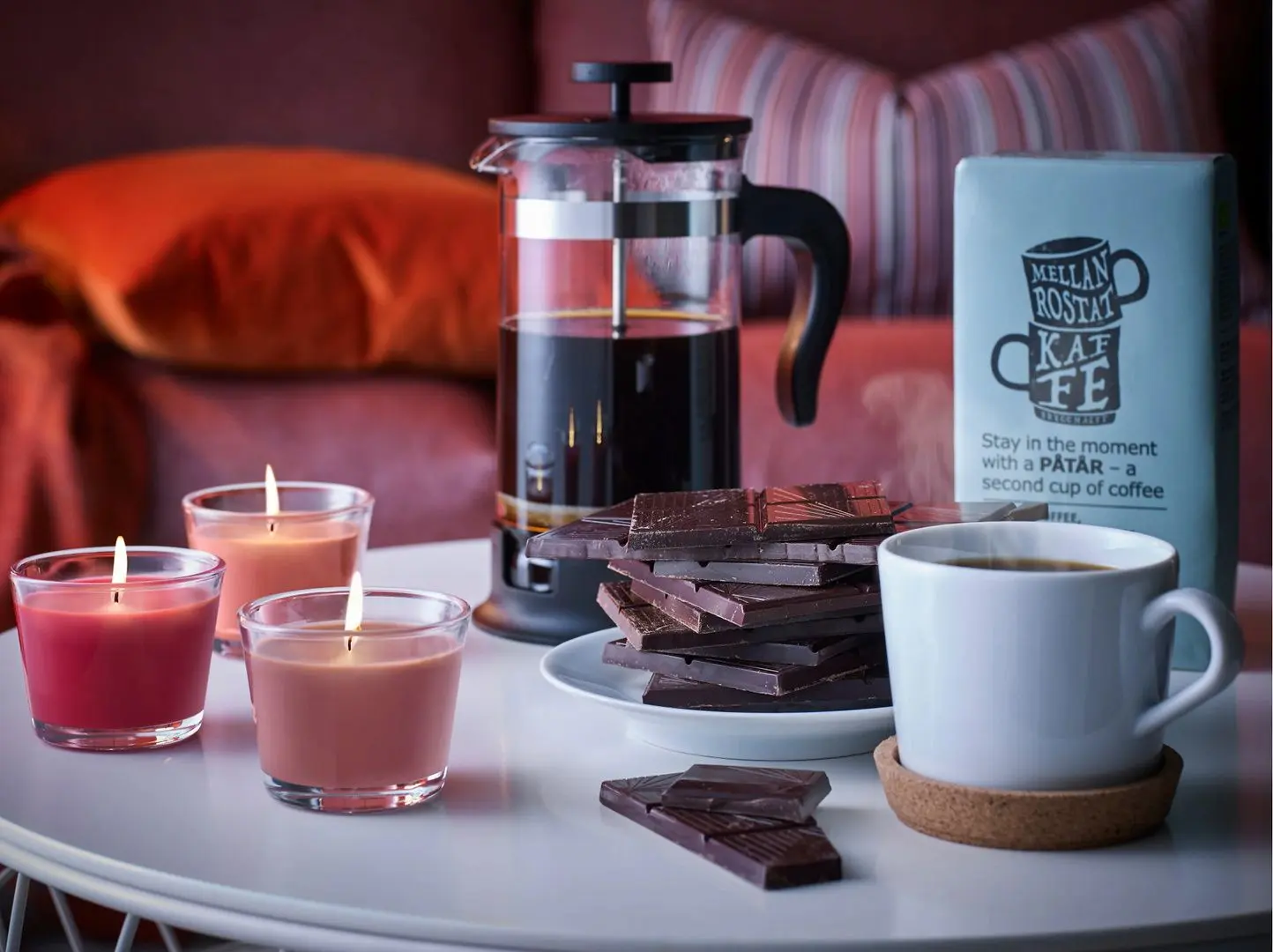 Infuzor ceai Ikea Upphetta sticla 1L (Negru/Transparent) - 6