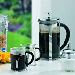 Infuzor si ibric de cafea Kela Venecia 600ml (Black/Inox) Thumb