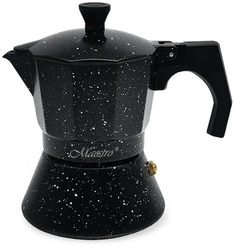 Гейзерная кофеварка Maestro Classic MR-1667-9 (Black)