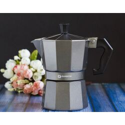 Гейзерная кофеварка Maestro Mr-1666-9 (Grey) Thumb