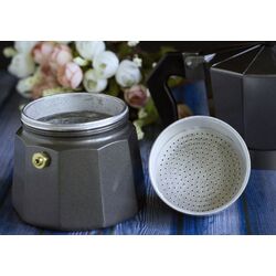 Гейзерная кофеварка Maestro Mr-1666-9 (Grey) Thumb