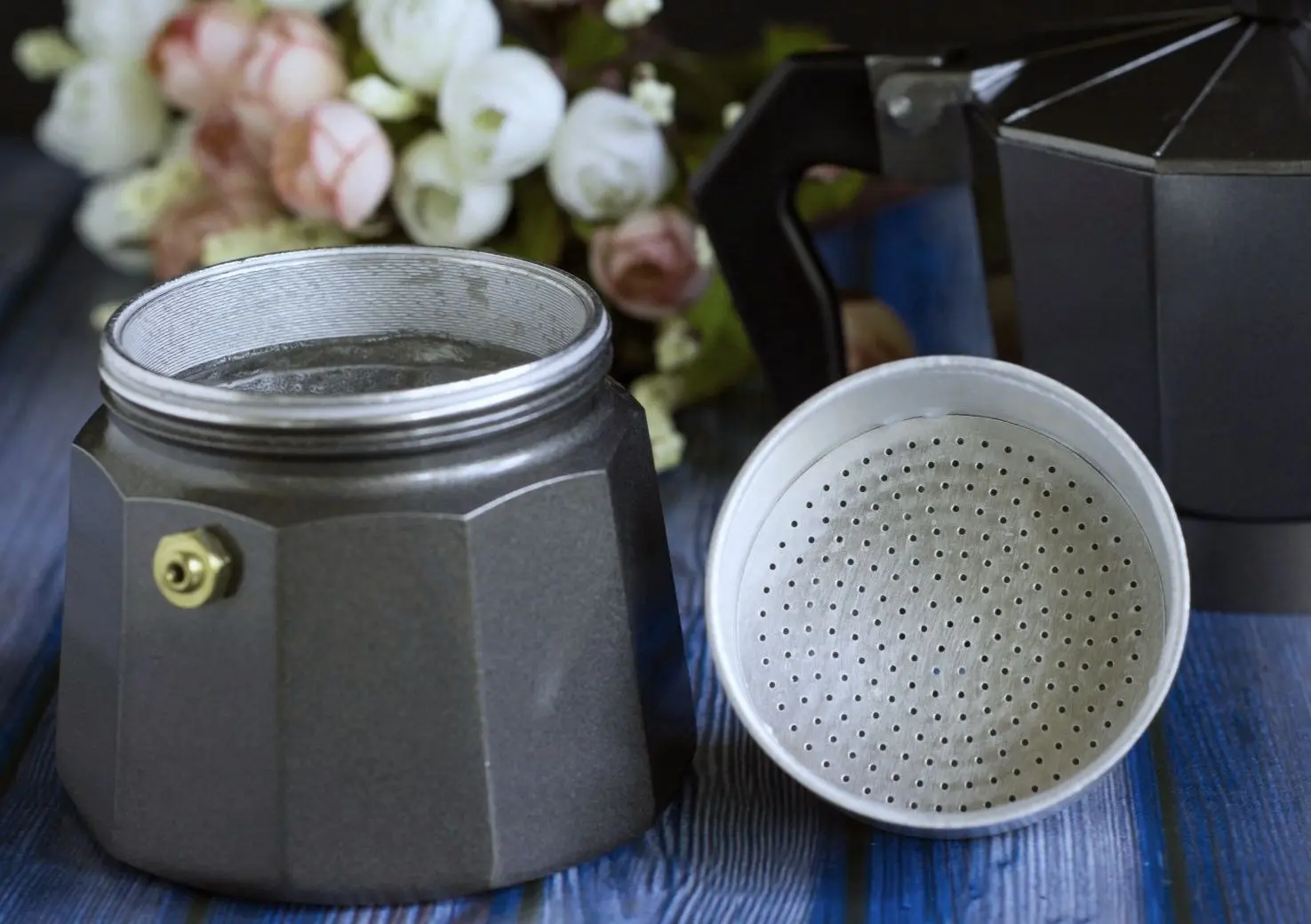 Гейзерная кофеварка Maestro Mr-1666-9 (Grey)