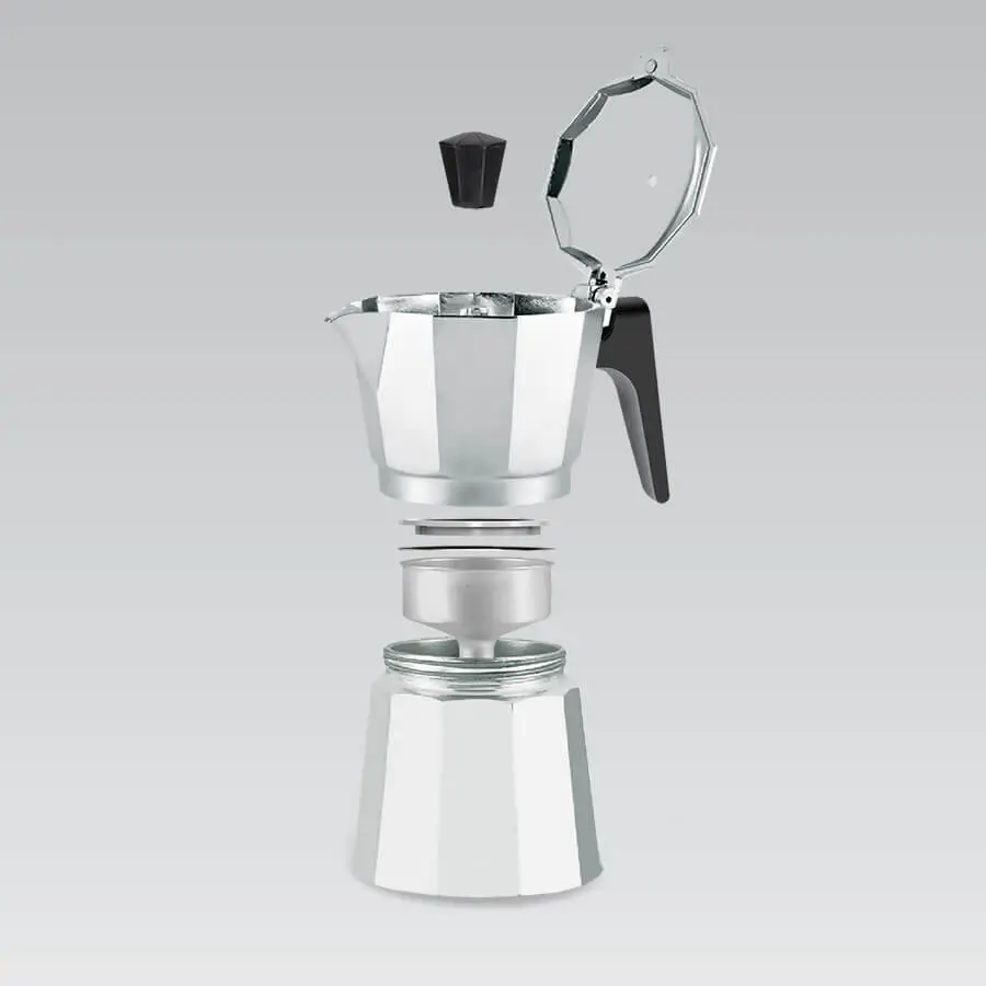 Гейзерная кофеварка Maestro Mr-1666-9 (Inox) - 3