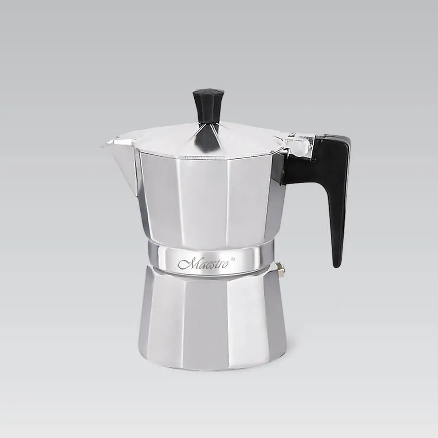 Гейзерная кофеварка Maestro Mr-1666-9 (Inox) - 4